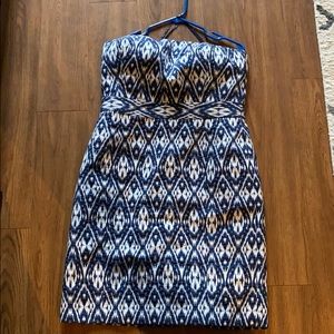 Banana republic strapless dress